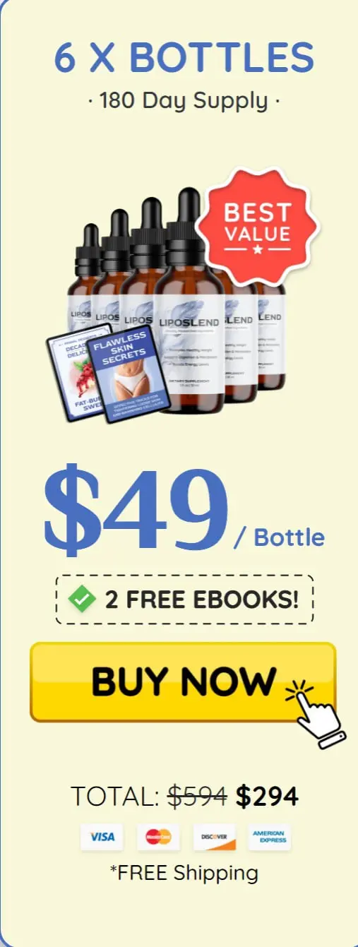 LipoSlend - 6 Bottles